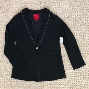 JENNIFER LOPEZ | SILVER LINED COLLAR BLAZER